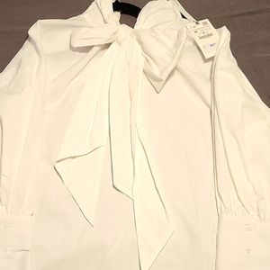 White Zara blouse